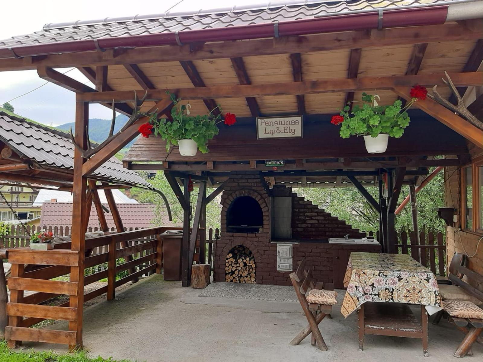 Lip Si Ely Hotel Dimbovicioara Exterior photo